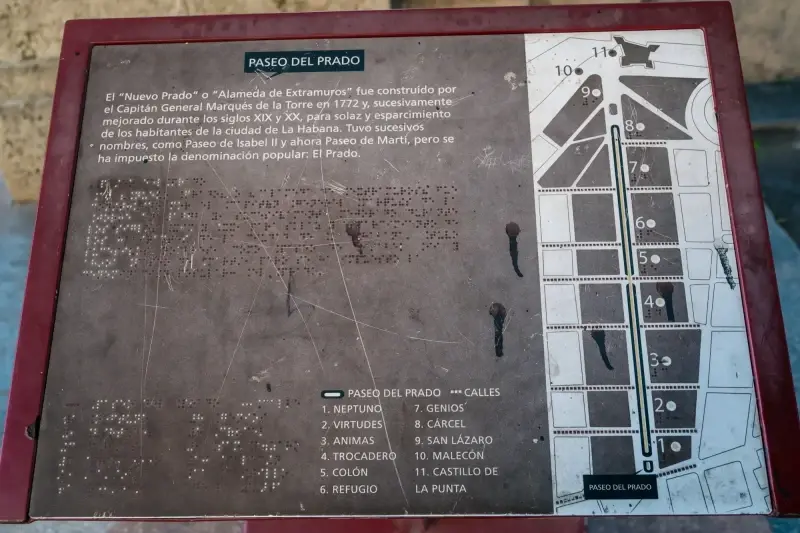 Paseo del Prado, Centro Habana, Havana, Cuba — La Habana. Paseo del Prado — photo captured with LEICA SL (Typ 601), VARIO-ELMARIT-SL 1:2.8-4/24-90 ASPH.